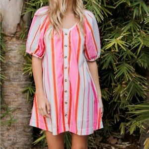 LIVRO brand "Day Dress" in the Boardwalk Stripes S